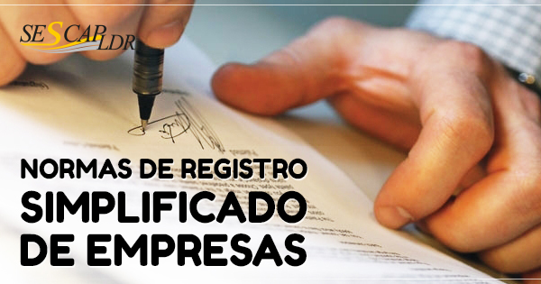 Normas de Registro Simplificado de Empresas